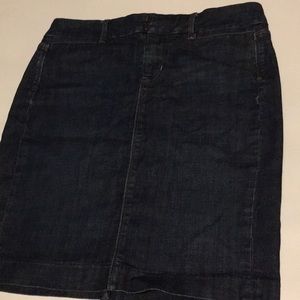 Gap jean skirt